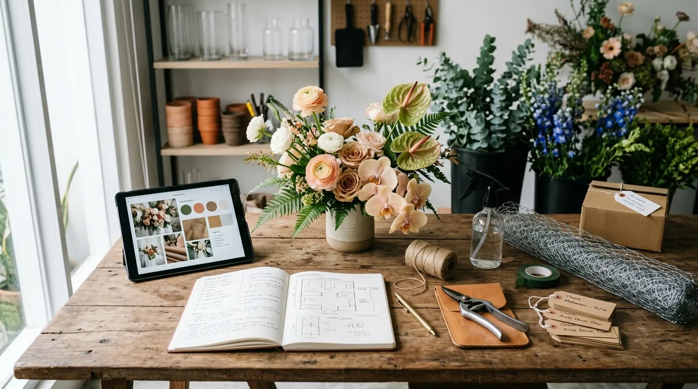 Apa sebenarnya yang dikerjakan florist selain merangkai bunga 4