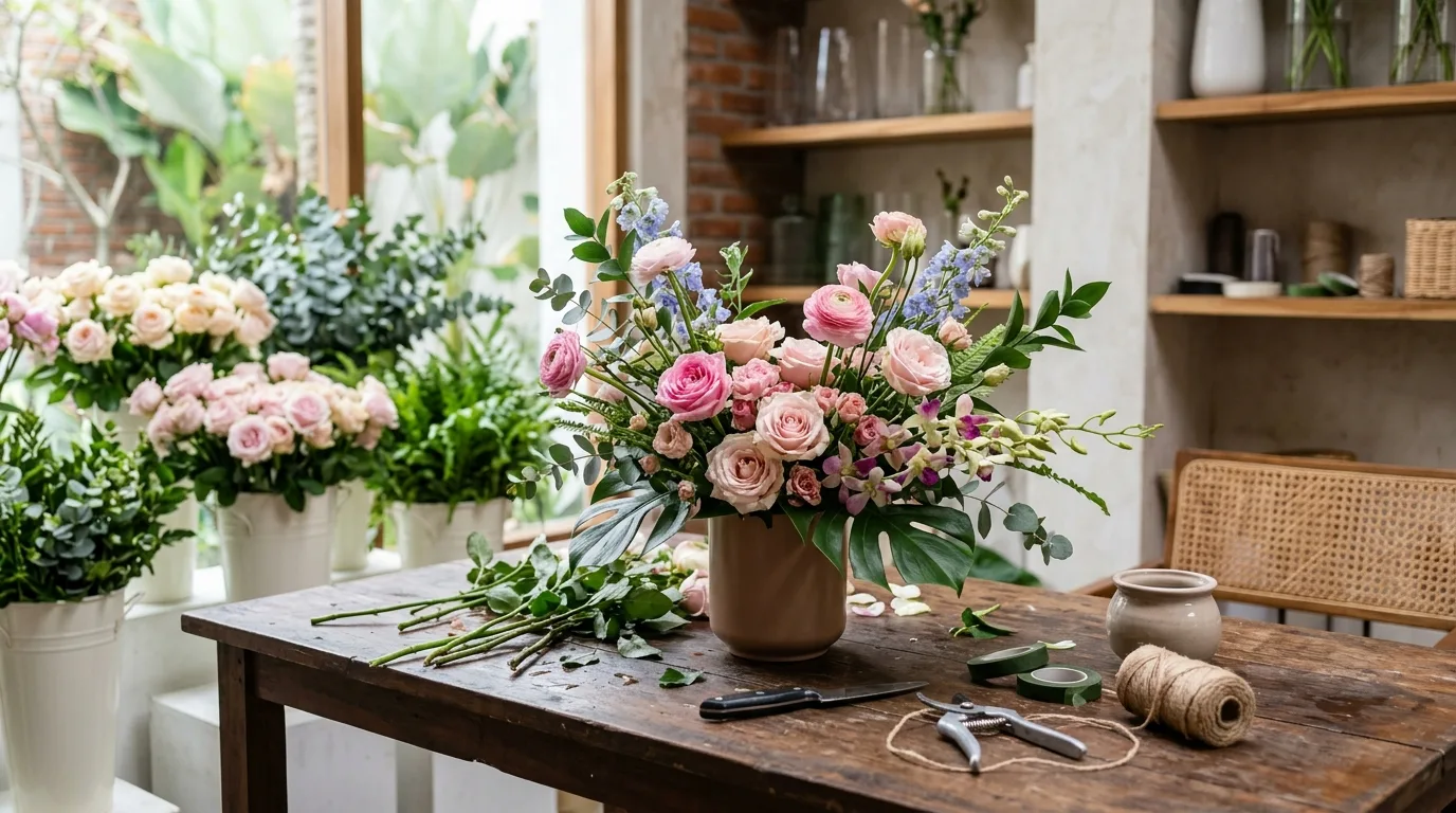 Memilih bouquet hand florist bandung tanpa terjebak foto katalog 2