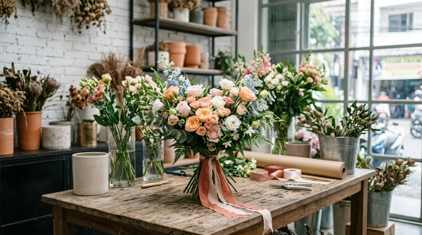 Memilih bouquet hand florist bandung tanpa terjebak foto katalog featured