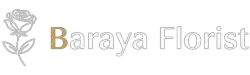 baraya florist logo white