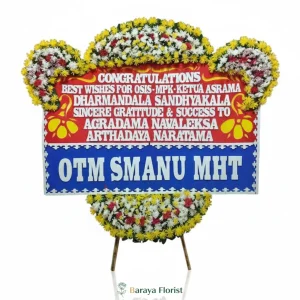 desain papan bunga selamat dan sukses