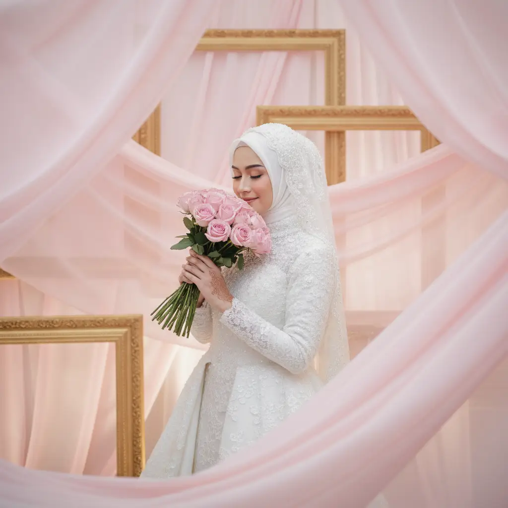 hand bouquet pengantin murah