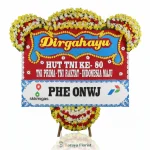 papan bunga dirgahayu