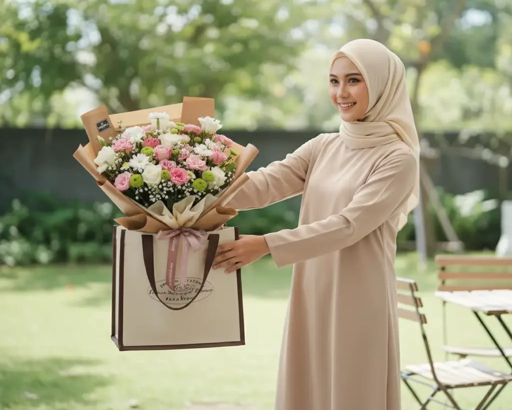 pengiriman hand bouquet